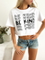 Remera algodón terminación al corte Be Kind kikap en internet