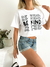 Remera algodón terminación al corte Be Kind kikap - comprar online