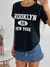 Remera algodón Brooklyn 68 new york 68kap - comprar online