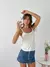 Musculosa modal viscosa basica con breteles Byron - Augusta