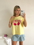 Musculosa algodón sisa cavada Cherry sakche