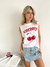 Musculosa algodón sisa cavada Cherry sakche