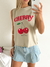 Musculosa algodón sisa cavada Cherry sakche - Augusta