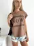 Remera amplia manga rebatible YesterdayNow - Augusta