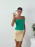Musculosa de fibrana con breteles finos Cobain - tienda online