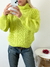 Sweater poleron trenza en pecho Empoli - tienda online