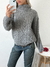 Sweater poleron trenza en pecho Empoli
