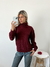 Sweater poleron trenza en pecho Empoli