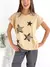 Remera amplia manga rebatible Estrellas estreatl - comprar online