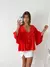 Blusa fibrana con botones y manga campana Filis - tienda online