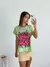 Remera amplia manga rebatible Think outside the box - Augusta