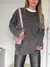 Buzo gastado oversize manga globo Rocket
