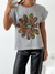 Remera amplia manga rebatible Hippie