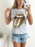 Musculosa algodón sisa cavada Lengua only rock - comprar online