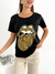 Remera algodón Rolling lengua print - tienda online
