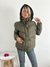 Campera importada puffer con capucha y bolsillos con tapa Lennox - tienda online