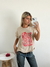 Remera amplia manga rebatible Love Desigual en internet