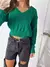 Imagen de Sweater corto escote V con ochos Lusaka
