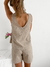 Blusa gasa rayón escote en V corte evase Machiatto - comprar online