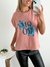 Remera amplia manga rebatible Mood Planta Azul - tienda online