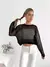 Sweater calado corto Murray