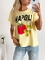 Remera amplia manga rebatible Napoli 1987 - tienda online