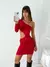 Vestido modal viscosa con frunce y sustracción Netanya en internet
