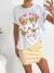 Imagen de Remera amplia manga rebatible New york ositos