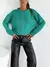 Sweater oversize con trenzas en frente y mangas Oregon - Augusta
