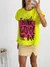 Imagen de Remera amplia manga rebatible Think outside the box