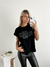 Remera amplia manga rebatible Parisians en internet