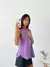 Musculosa algodón con terminación redondeada Pierre - tienda online