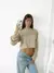 Sweater manga globo punto perle Pirlo - Augusta