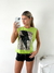 Musculosa algodón sisa cavada Trueno print - tienda online