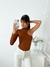 Body microfibra manga larga cuello polera y sustraccion en hombro Rebecca