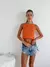 Top tejido calado cuello halter ROBBIE - Augusta