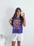 Remera amplia manga rebatible estampada Rolling Stones RS1981 - comprar online