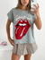 Remera amplia manga rebatible Rolling Stones - comprar online