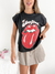 Remera amplia manga rebatible Rolling Stones en internet