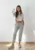 Pantalón cargo rustico con puños y cintura elastizados Ronin - comprar online