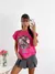 Remera amplia manga rebatible Corazón Taylor - comprar online