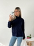 Sweater polera amplio figuras en pecho Werner - Augusta