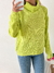 Sweater polera amplio figuras en pecho Werner - tienda online