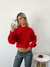 Sweater escote redondo trenza en pecho manga globo Winslet - Augusta