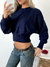 Imagen de Sweater escote redondo trenza en pecho manga globo Winslet