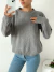 Sweater cuello redondo punto perle rombo en pecho Wolfgang - Augusta