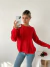 Sweater cuello redondo punto perle rombo en pecho Wolfgang en internet