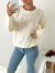 Sweater cuello redondo punto perle rombo en pecho Wolfgang - comprar online