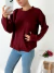 Imagen de Sweater cuello redondo punto perle rombo en pecho Wolfgang