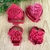 Kit 4 peças AFETO - Coleção dia das Mães - Confeita Mais 3D - Cortadores e Marcadores